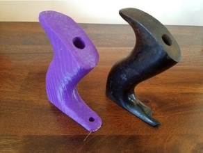 stanley bailey plano de la mano asas herramientas antigüedades herramienta perilla tote madera carpintería 3d print model - Mito3D