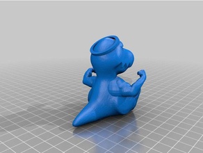 swoleranysaurus rex 3d printing 3d print model - Mito3D