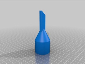 shopvac connector household supplies customized 3d print model - Mito3D