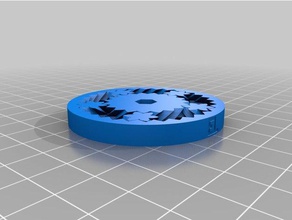 my customized gear bearing parts 3d print model - Mito3D