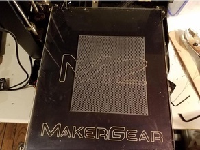 karbon fiber kalıp 2d sanat 3d print model - Mito3D