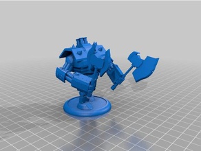some robot models wargaming toys & games warjack warmachine 3d print model - Mito3D