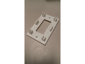 yet another frankenstein style light switch replacement parts decora leviton 3d print model - Mito3D