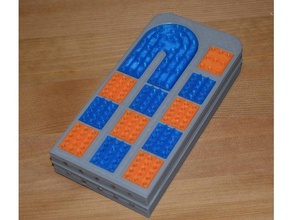 3d-gedruckte cribbage board Spiele 3d print model - Mito3D
