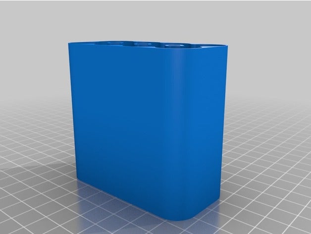 meine kundenspezifische Akku-case magnetisch Container kundengebundene 3D print model - Mito3D