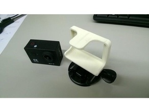 kamerahalter f r eken h9 actionkamera camera actioncam holder 3d print model - Mito3D