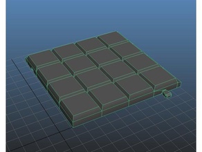 satranç tahtası bir baskı kural hepsini 3d print model - Mito3D