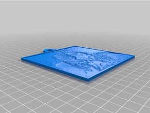 4 Temmuz 2d sanat özelleştirilmiş 3d print model - Mito3D