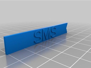 my customized textadapter 3d print model - Mito3D
