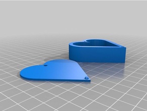 coração de caixa 2 valentine 3d print model - Mito3D