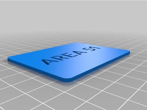 area 51 signs & logos customized 3d print model - Mito3D