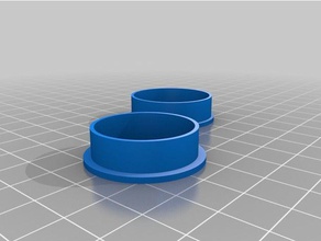 255 mm spinner anillo los anillos personalizado 3d print model - Mito3D