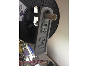spool holder a-3 3d printer parts 3d print model - Mito3D