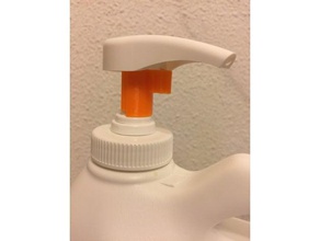 Pumpe Stopfen Container Flasche - Spender 3d print model - Mito3D
