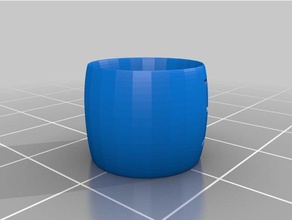 h ring les anneaux 3dprinting de l'anneau 3d print model - Mito3D
