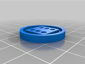 blood bowl re-roll marcador jogos bloodbowl 3d print model - Mito3D
