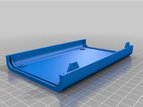 cuadro rund parte inferior la electrónica personalizado 3d print model - Mito3D