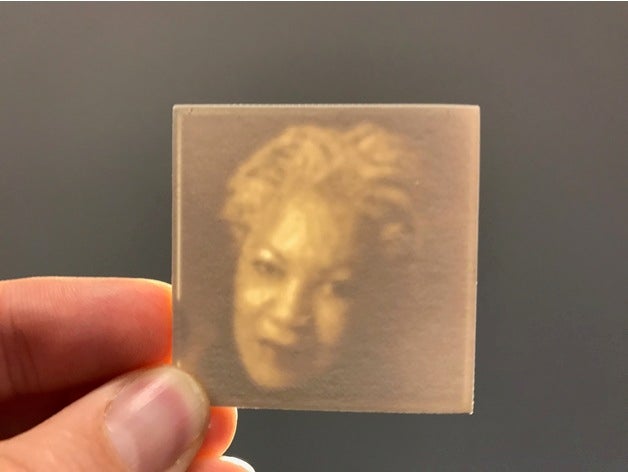 toni morrison lithopane Arte 2d história do negro mês da negra personalizado 3D print model - Mito3D