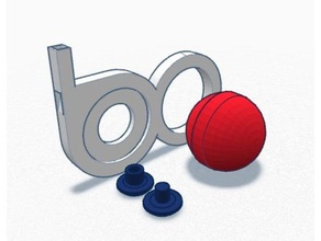 dúo-tono del silbato spinner juegos y juguetes fidget de la mano 3d print model - Mito3D