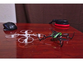 personalizável micro escovado quadcopter r c veículos diydrone diydrones diy drones drone quadro mini rc 3d print model - Mito3D