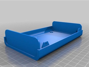 unterteil box rund electronics customized 3d print model - Mito3D