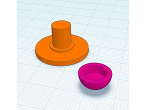 fidget giratório central brinquedos & games 3d print model - Mito3D