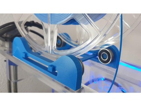 filamento de soporte bobina Impresora 3d las piezas skate rodamiento 3d print model - Mito3D