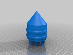Mond unseren Wasserturm 3d-drucken 3d print model - Mito3D
