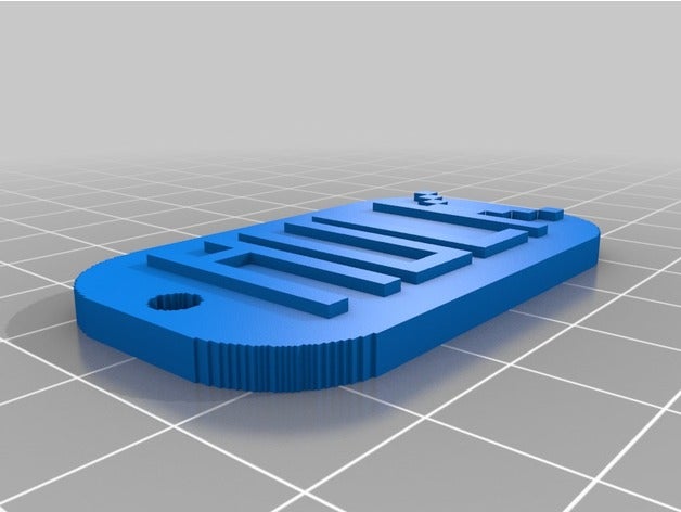 brady 3d slash 3D print model - Mito3D