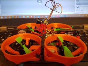 doinker support de caméra qx90 la r c véhicules brushless drone fpv le mont 3d print model - Mito3D
