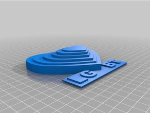 lgbt-orgulho A impressão 3d lgbt 3d print model - Mito3D