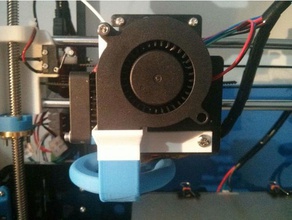 adaptör ortalama anet a8 stok fan 3d yazıcı aksesuarları 3d print model - Mito3D