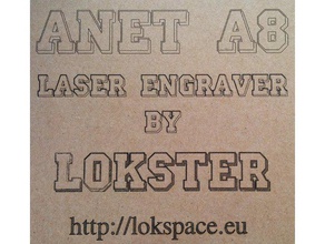 anet a8 3d-Drucker, laser-Gravur mod 3d-drucken a8-upgrade laser-Graveur 3d print model - Mito3D