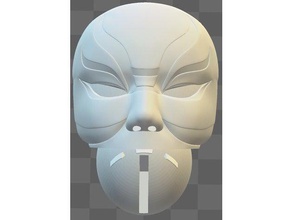 ímã de máscara youkai modelos 3d print model - Mito3D