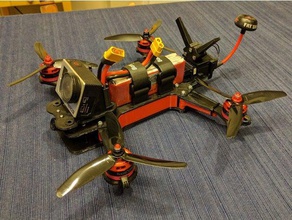 gopro Kamerahalter 25 Grad firefly pro r c Fahrzeuge 250 fpv fpv250 fpv-Kamera Kamera mount fpv-racer racing go quad quadcopter Rennen racer 3d print model - Mito3D