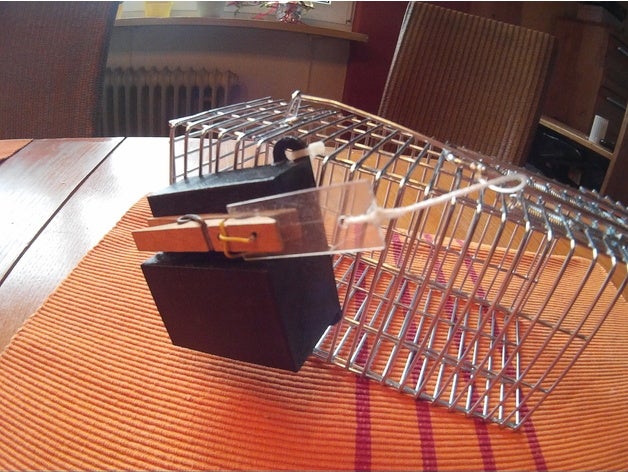 case wlan mousetrap alert household supplies 3D print model - Mito3D