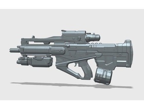 destiny praedyth's timepiece props gun guns prop video game games 3d print model - Mito3D