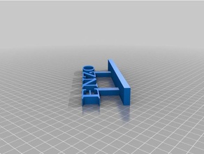 enzo stand 3d-drucken name 3d print model - Mito3D