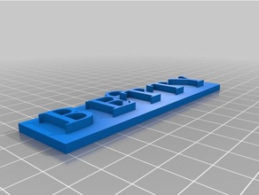 betty Anahtarlık özelleştirilmiş 3d print model - Mito3D