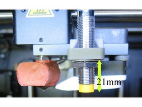 wanhao d6 indução de montagem sonda Impressora 3d acessórios monoprice makerselect ultimate duplicador 6 3d print model - Mito3D