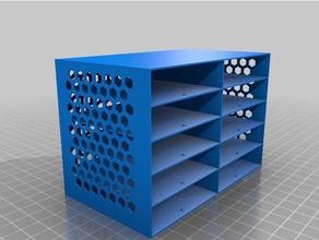 meine angepasste schubladenkasten 2 Schubladen Container kundengebundene 3d print model - Mito3D