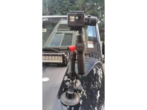 osmo Auto-Halterung Kamera dji 3d print model - Mito3D