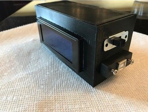 lcd box arduino case electronics 3d print model - Mito3D