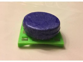 lush şampuan bar saver sabunluk ev banyo kozmetik hızlı baskı eğlenceli tutucu yemyeşil lavabo küçük deneyin sabun soapdish Sünger kurutma makinesi 3d print model - Mito3D