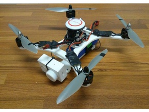 mini fpv quadcopter r c veículos gps qav250 3d print model - Mito3D