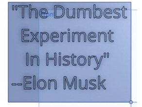 elon musk climate hobby carbon change dumbest expirement environmental science global warming history temperature 3d print model - Mito3D