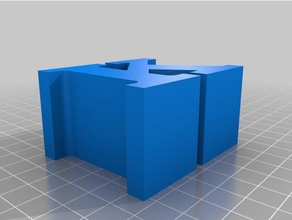 k v2 Skulpturen kundengebundene 3d print model - Mito3D