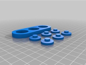 my customized spinner fidget customizer any bearing shape gadgets 3d print model - Mito3D