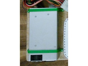 psu mounting strap electronics 3d print model - Mito3D