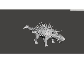 anklyo arca de supervivencia evolucionado criaturas 3d print model - Mito3D
